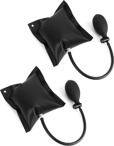 Luchtwig 2 stuks – Polyurethaanrubber – Draagvermogen tot 200kg – Herbruikbaar & Krasvrij-150*163cm
