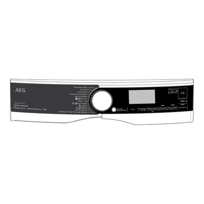 AEG controlepaneel, wit, AEG, NL,FR 140249719026