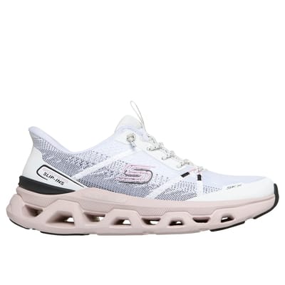 Dames Sneakers Skechers Glide-step Altus White/pink Wit