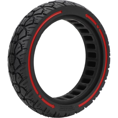 8,5 Inch Elektrische Scooter Vervangingsband Honingraat Rubber Antislip Uitstekende Grip 8,5x2 Scooter Massieve Band voor M365 black