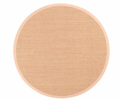 DÉJA Living Vloerkleed Rond Ø200cm - Laagpolig Beige Sisal - Honfleur