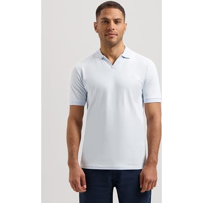 Dstrezzed Ds_bowie V-neck Polo Lt. Blue Size: S | Polo Shirts Outlet | Heren | Blauw