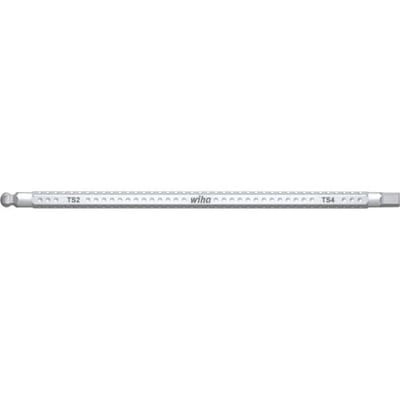 Kugelkopf-6kant-Umsteckklinge 3,0x3,0x150mm Werkplaats Inbus Verwisselbare kling 3 3 mm 150 mm Geschikt voor Wiha System 6