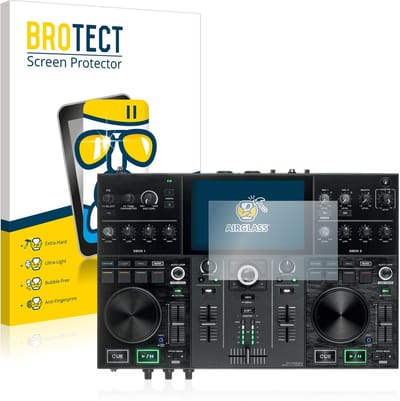 Screenprotector voor Denon DJ Prime Go Beschermglas transparant
