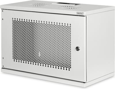 Digitus DN-19-07U-S-PD 19inch-wandkast (b x h x d) 540 x 370 x 400 mm 7 HE Grijs-wit (RAL 7035)