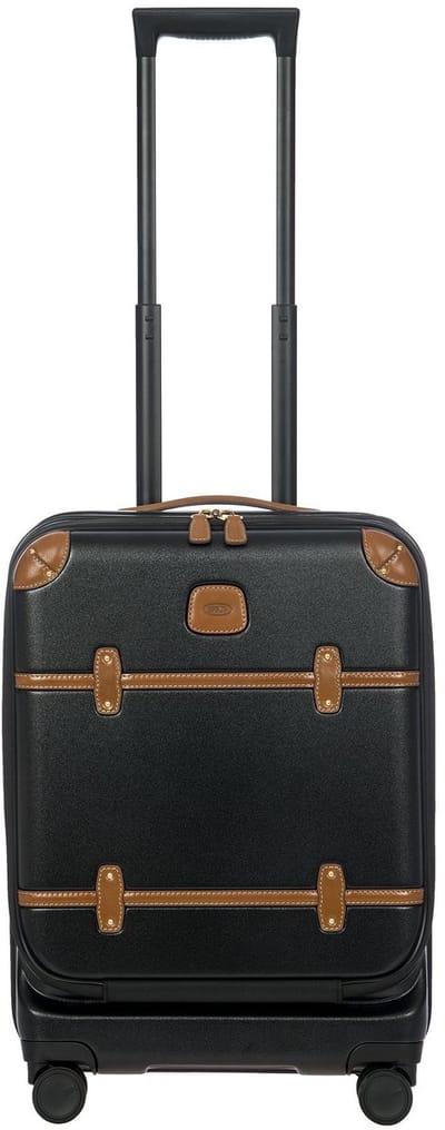 BRIC'S met laptopvak Bellagio Trolley With Organizer Black / Tan Zwart 55cm