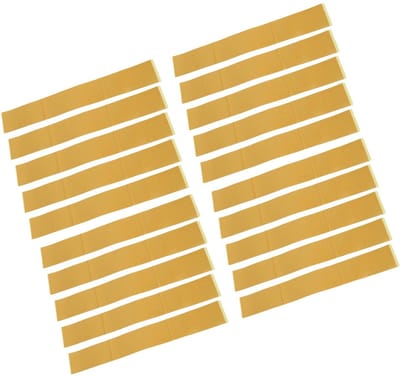 Dailygoods- Zaagtape 20 Stuks - Dubbelzijdige Houtbewerkingstape - Zelfklevende Achterkant - Nauwkeurige Sneden - PVC Materiaal - 2x14 Inch