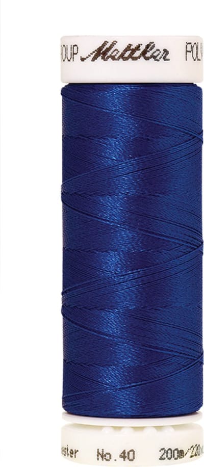 Mettler borduurgaren - Blauw - Nr 3522 - Polysheen - 200 meter
