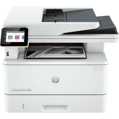 HP LaserJet Pro MFP 4102 fdn Multifunctionele printer Laser, kleur Zwart/wit A4 Printen, scannen, kopiëren, faxen Bluetooth, Duplex, LAN, WiFi, USB
