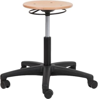 Lage werkkruk Workforce, model 7821N met glijdoppen