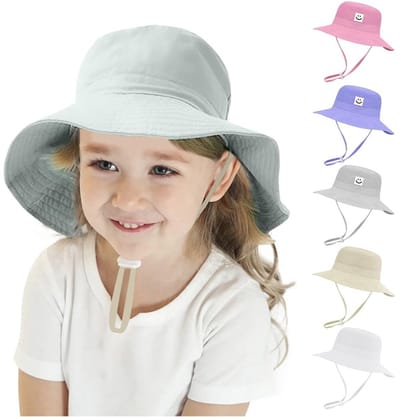 Dailygoods - Dailygoody - Babyzonnehoed - UV-bescherming - Verstelbaar - Zomerhoed - Buckethoed - Ideaal voor strand en buitenactiviteiten - Uniseks