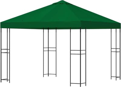 Tuinpaviljoen - Partytent Outdoor - Buitenfeesten Organiseren - Industrieel Design - 3 x 3 meter - Groen