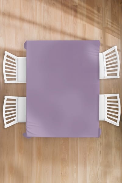 Tafelkleed - Tafellaken - 130x170 cm - Interieur - Paars - Kleuren - Paarse - Kleur - Effen - Binnen en Buiten