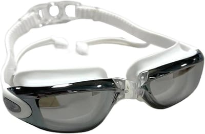 Zwembril Volwassenen - Zwemmasker Waterdicht - Bescherming Zwemmen - Anti-condens UV-bescherming - 20x5.5x5.5cm - Zwart