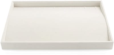 Dailygoods- Sieradendienblad Stapelbaar - Sieradenopberger met Ritsen - Organizer - Sieradendisplay - Houtcomposiet - Fluweel Bescherming