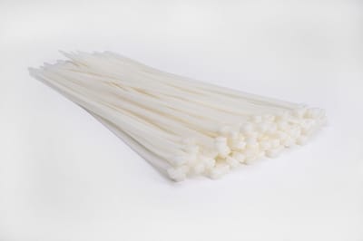 Drel kabelbinders 100 stuks - 9x900mm nylon wit