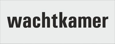 wachtkamer deurbordje - deur - tekstbordje - zelfklevend - geanodiseerd aluminium - 130 x 50 mm. - dikte 0,5 mm. - 5 jaar garantie!