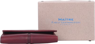 Maître Leren Portemonnee Birkenfeld Ilsebill Purse Red Donkerrood