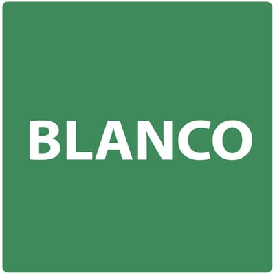 Niveau blanco bord - kunststof 100 x 100 mm