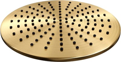 Brauer Gold Edition hoofddouche - Ø30cm - PVD - geborsteld goud