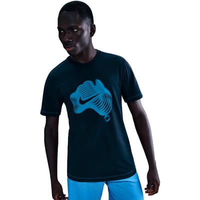 Nike Court Dri-Fit T-shirt Heren-donkerblauw