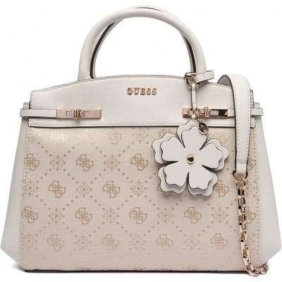 Guess Melinda Logo Medium Handtas Dames - Imitatieleer - Print