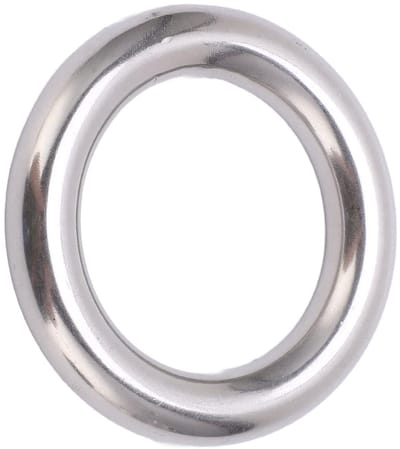 Duurzame metalen ringen voor duiken en hangmatten, roestvrijstaal, hoge sterkte, 10 x 40 mm