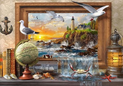 Bluebird Puzzle legpuzzel Marine to Life - 1000 stukjes puzzel.