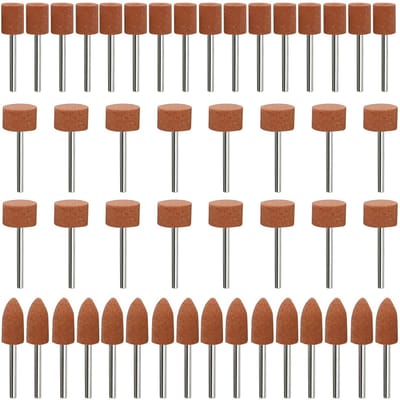 JHUBERS- Slijppunt Set 48 Stuks - Corundum Slijpen - Polijsten - Boren - Snijden - Schuren - Hoogwaardige Precisie - Slijpaccessoires