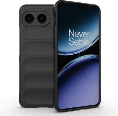 Coverup Hoesje - Geschikt voor OnePlus Nord 4 Hoesje - Coverup Hands-On Rugged Back Cover - Zwart