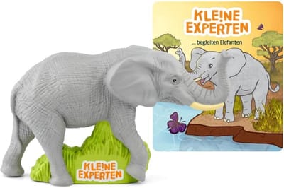 Leerzame Luisterfiguur voor Toniebox: Kleine Experts over Olifanten (Vanaf 3 Jaar)