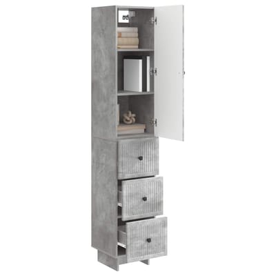 vidaXL - Kast - Set - 2 - st - Bewerkt - hout