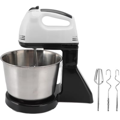 Huishoudelijke Automatische Mixer Automatische 350W Tijdbesparende Keuken Elektrische Mixer met Handvat voor Kloppen L gray