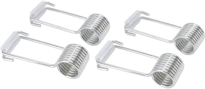 Dailygoods- Deurscharnier 4PCS - Roestvrij Staal - Automatische Sluiting - Vervangingsonderdelen - Antikras - Eenvoudige Installatie - Deursluiting