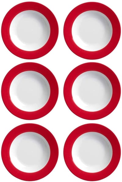 Suppenteller Doppio ø 22 cm Set van 6