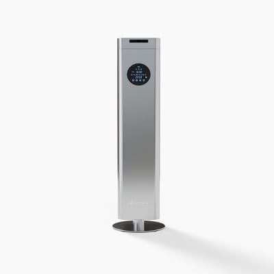 Sensamist® SM3000 - Staande Luchtverfrisser - Zilver - tot 4.000 m³ - Programmeerbaar - tbv 1,5 Liter