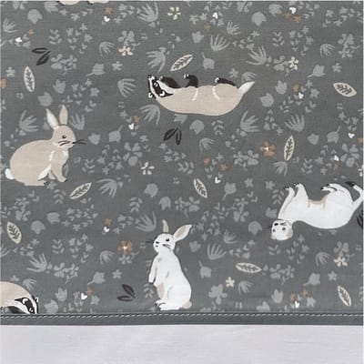 BINK Bedding Wieglaken Bunny 75 x 100 cm