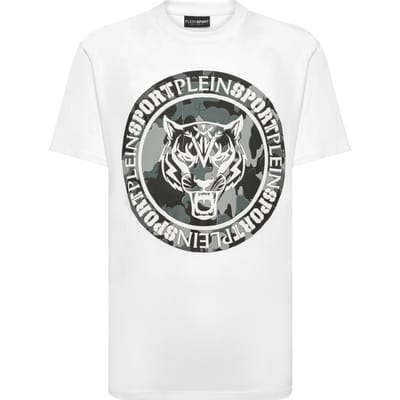 T-Shirt Ronde Hals Carbon Tiger