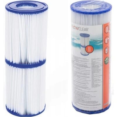 Bestway -Filter Cartridges - Zwembadfilter Type II -  2 stuks - nr. 58094