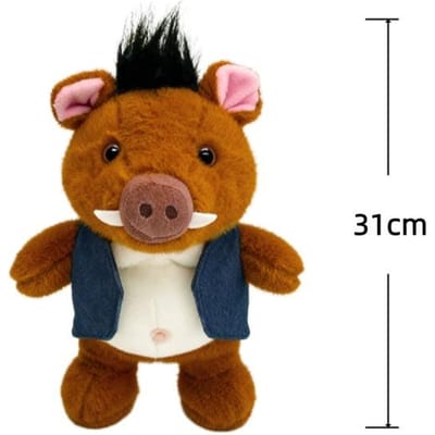 Wild Zwijn Pluche Speelgoed 31cm Gesimuleerd Dier Varken Gevuld Poppetje Huisdecoratie Speelgoed Speelgoed Hobby's Collectie Kinder Speelgoed Verjaardagscadeaus