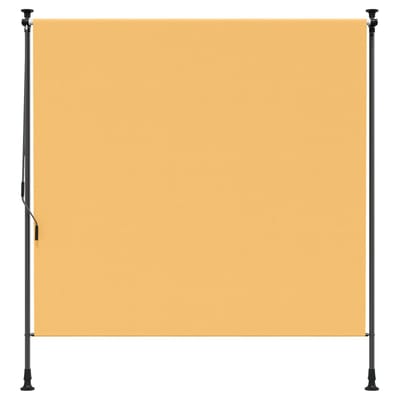 vidaXL - Buitenzonwering - Rolgordijn - Zand - 100 - x - 270 - cm