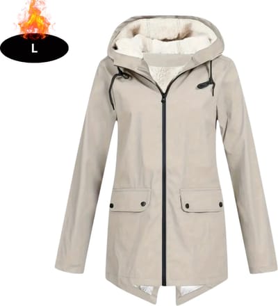 Livano Windjas Dames - Parka - Lente & Herfst - Jas - Volwassen - Windjack - Windbreaker - Outdoor - Abrikoos - L
