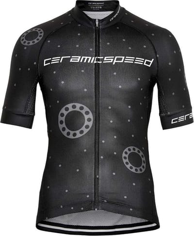 Ceramicspeed Korte Mouw Wielertrui Zwart S Man