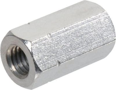 Verbindingsmoer Din6334 M4X12Mm Elvz - 200 stuks