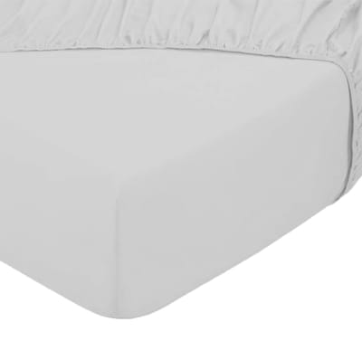Hotel Home Collection - Topper Hoeslaken - Zilver Grijs