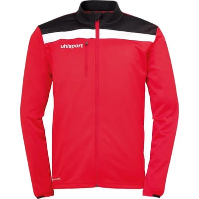 Uhlsport Offense 23 Polyestervest Heren - Rood / Zwart / Wit | Maat: M
