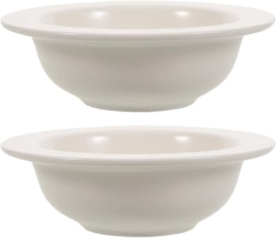 Wax Warmer Schaal - Aromatherapie Kom - Geur Verspreiden - Lekvrije Structuur - 9 x 9 x 3 cm - Wit
