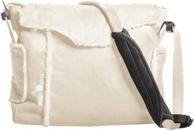 Grote Verschoon-/Beschuitstas met Faux Suède Afwerking - Inclusief Pad en Accessoires