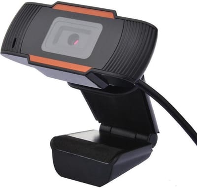 Webcam HD 720p - Op computer - Webcam voor pc - Webcamera - Vergaderen - Werk & Thuis - USB - Microfoon - Windows & Mac