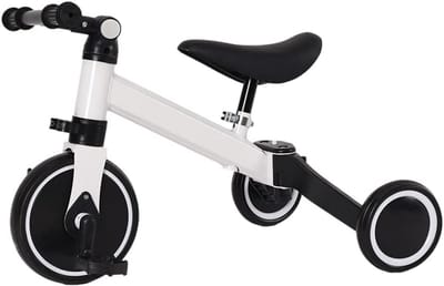 3-in-1 Kinderdriewieler met Pedalen - Lichtgewicht en Duurzaam